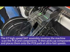 Geprinte circuit assemblage 6 laag met 2OZ Koper rode soldeermasker voor audio toepassing