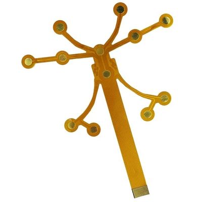 Goede prijs De Raadselektronika 0.2mm van Bendable Flexibele PCB Gele Dekkingsfilm online