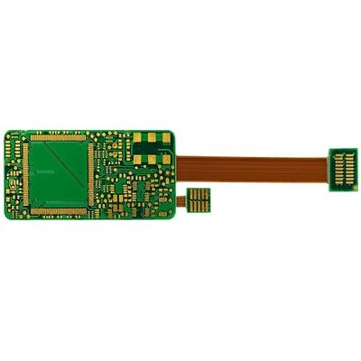 Goede prijs Duurzame 8 Lagen van Stijve Flex PCB ENIG 1.33mm Groene Kringsraad online