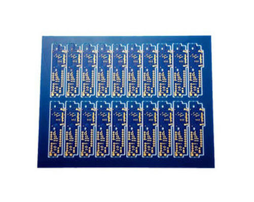 Goede prijs PCB van de de Raads Intelligente Veiligheid van PCB van PCB Hoge TG 3mil van de douane Snelle Draai Blauwe online