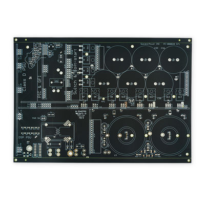 Goede prijs Van het Koperpcb van ENIG Zware de Kringsraad FR4 4oz Matte Black/Wit online
