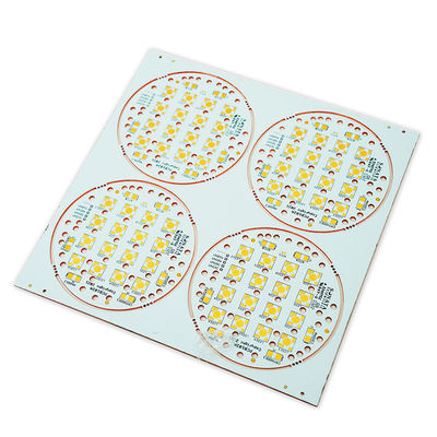 Goede prijs 2oz van de het Koperraad van 1 Laagpcb Cu van ENIG baseerde Witte/Zwarte 196.50mm*196.50mm online