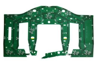 Goede prijs 2 Onderdompeling Tin Green Circuit Board 0.8mm van laag de Stijve Flex PCB online