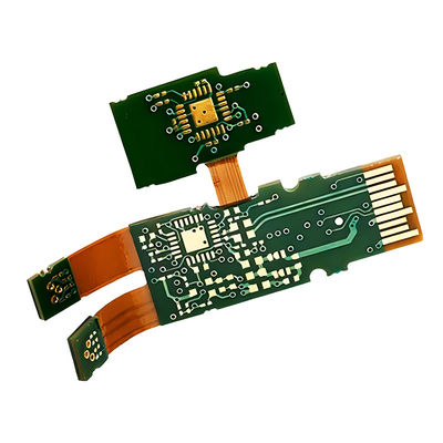 Goede prijs 4 Groene Gedrukte de Kringsraad van MIL Rigid Flex Circuit Boards HASL online