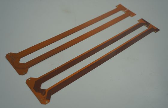 Goede prijs 2L pcb flexibel geel coverlay EING 1OZ 0,18 mm flexibel circuit board online