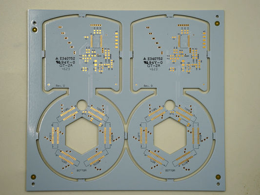 Goede prijs Rigid PCB Board 4 laag FR4 en stijfder wit soldermasker EING voor verlichting online