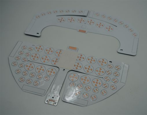 Goede prijs 2L LED-PCB-bord FR4 1,5 mm Wit en zwart soldermasker met OSP voor LED-display-PCB online