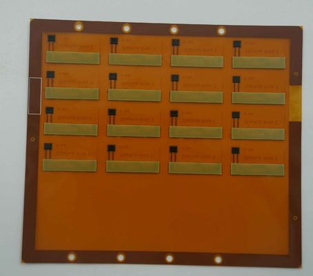 Goede prijs 1 laag flexibel printplaat 0,13 mm dikte onderdompeling goud met FR4 verstijver online