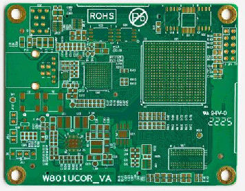 Goede prijs 6L FR4 TG150 1.6mm Multilayer Printed Circuit Board met BGA-impedantiebeheersing en 0.1mm Minimum Solder Mask Bridge online