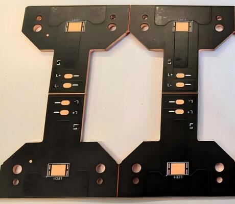 Goede prijs 1 laag koper met zwarte soldeermasker voor PCB-verlichtingsapplicatie online