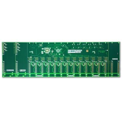 Goede prijs 1.9mm Raad Hoge Tg van 12 Laag de Stijve PCB s1000-2 Groene Wit van ENIG 2u het“ online