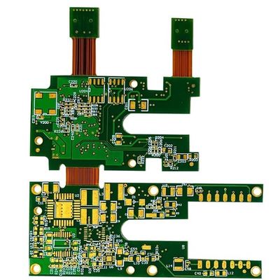 Goede prijs 8L 1.2mm Stijve Flex Gedrukte de Kringsraad 85.19*73.3mm van PCB 1oz online