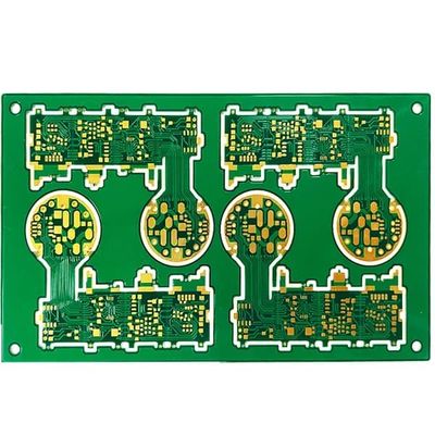 Goede prijs 6 Groene van Douane Stijve Flex lagen PCB 0.9mm Geen Silkscreen 151.5*88.74mm online