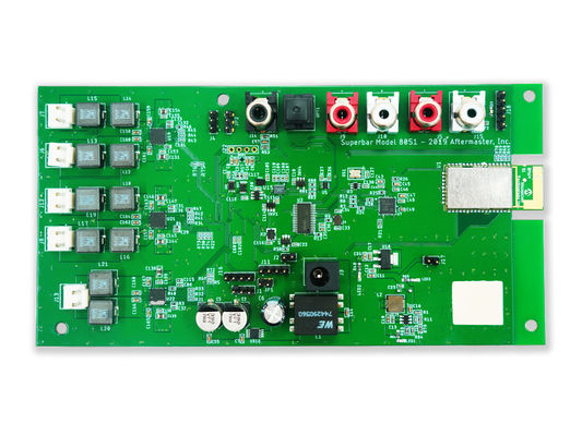 Goede prijs 6 lagen van EMS PCBA ENIG 1.6mm PCB-Componentenassemblage FR408 0.25mm online