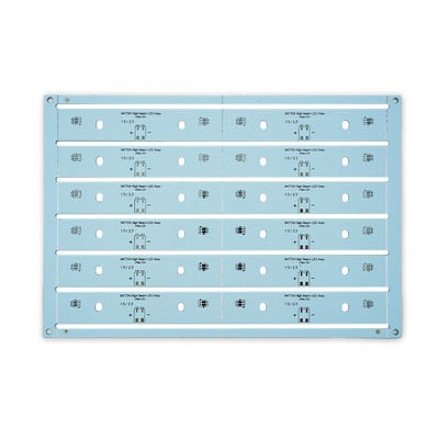 Goede prijs 1 het Aluminiumsubstraat 2oz van laagpcb ALS HASL 199.24mm*135.84mm online