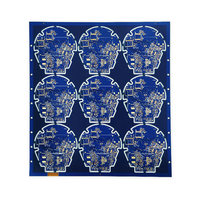 Goede prijs 1.3oz 6 Lagen Stijve PCB FR4 ENIG 270.48mm*247.57mm Blauw/Wit online