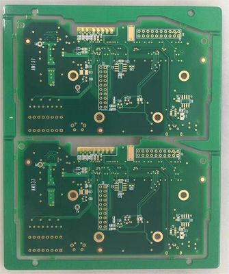 Goede prijs 2 laag pcb printplaat met 1 oz koper en EING en gouden vinger online