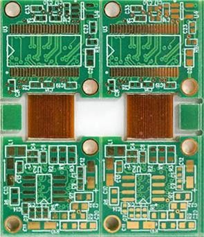 Goede prijs 4 lagen Rigid flex printed circuit board met FR4+PI EING insdutrial PCB online