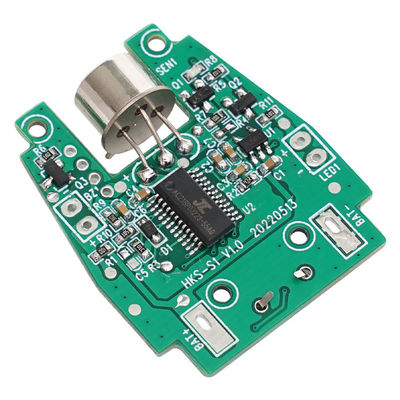 Goede prijs Meerschaal circuits pcb assemblage met FR4 LF HAL groene pcb voor de industrie Alcohol tester online