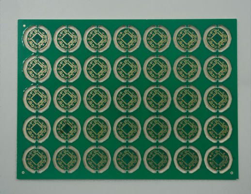 Goede prijs 2L Rogers Circuit Board RO4003C Materiaal 1.6mm 1OZ Rand Plating Groen Soldermask EING online