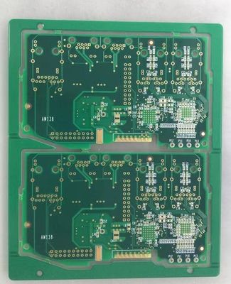 kwaliteit Snel omdraaibaar 1,6 mm FR4 PCB prototype met EING oppervlakteafwerking en legend wit fabriek